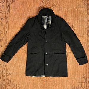 BLACK Castro Black Men’s Peacoat